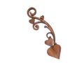 Heart & Vine Welsh Lovespoon