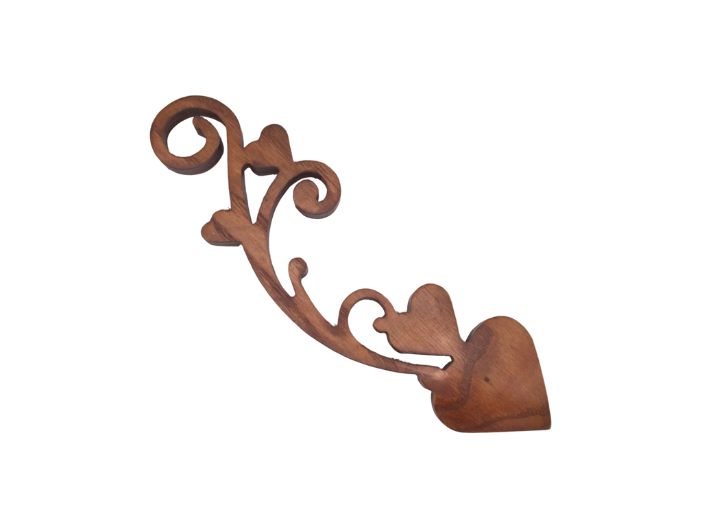 Heart & Vine Welsh Lovespoon