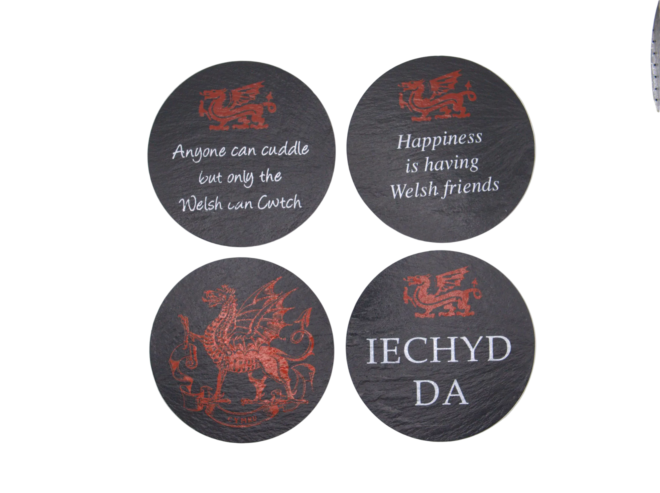 Welsh Slate Coaster Set of 4