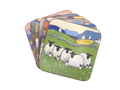 Thomas Joseph Welsh Sheep Coaster Set of 6