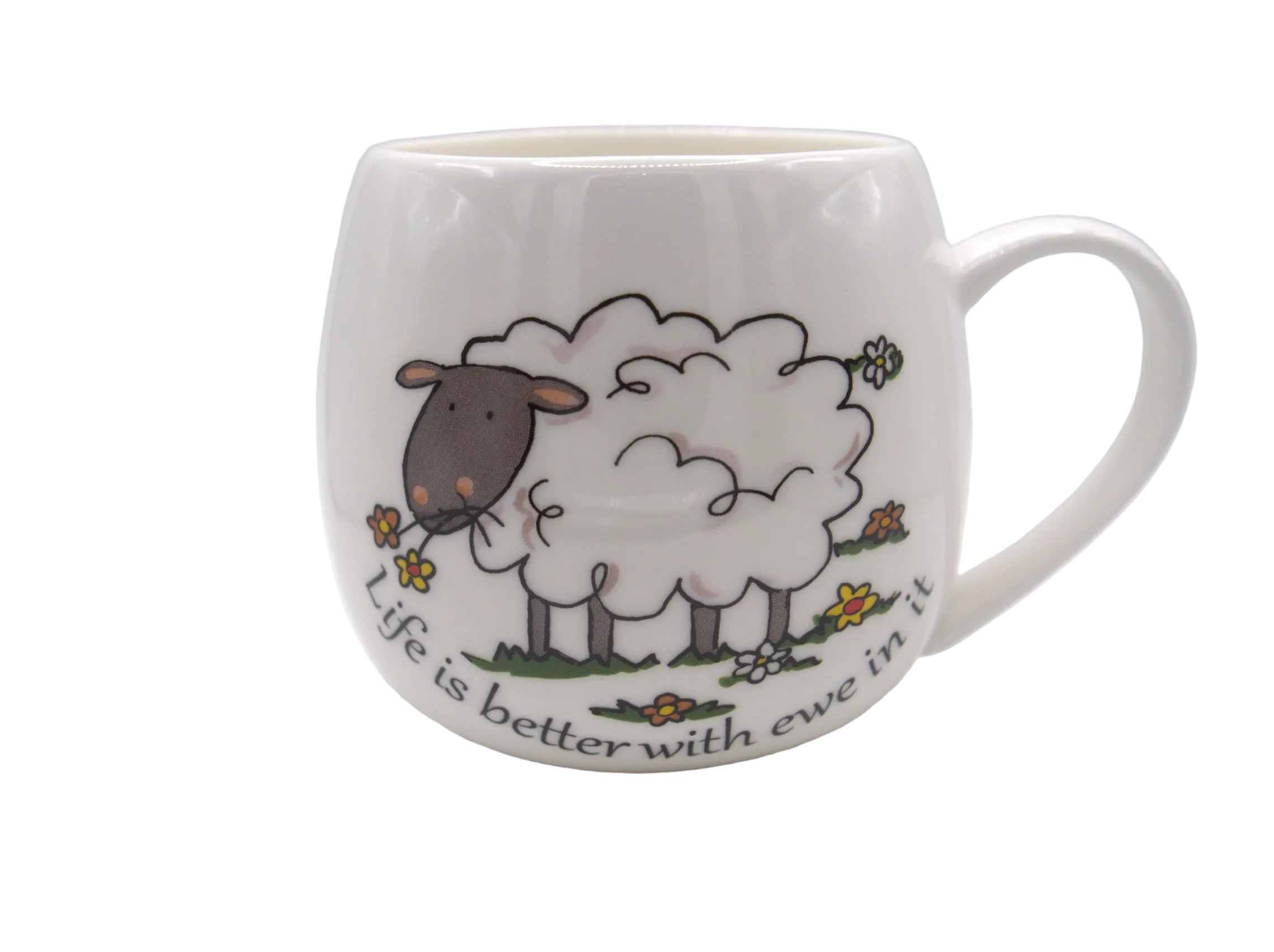 Comedy Welsh Sheep Bone China Mug