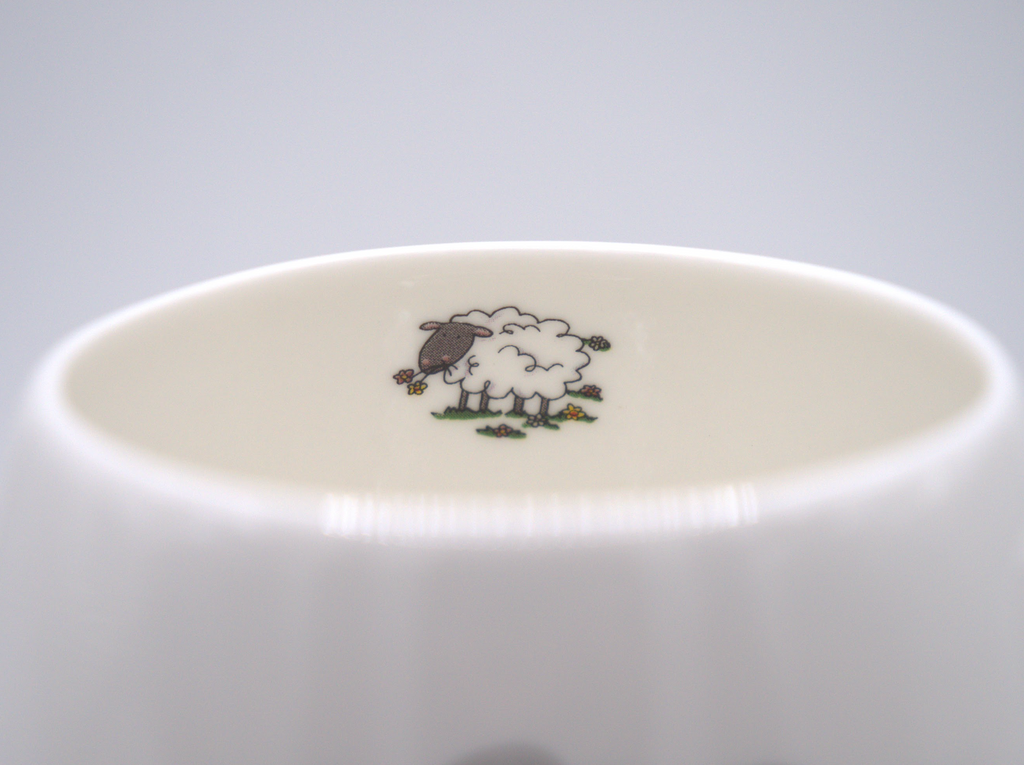 Comedy Welsh Sheep Bone China Mug