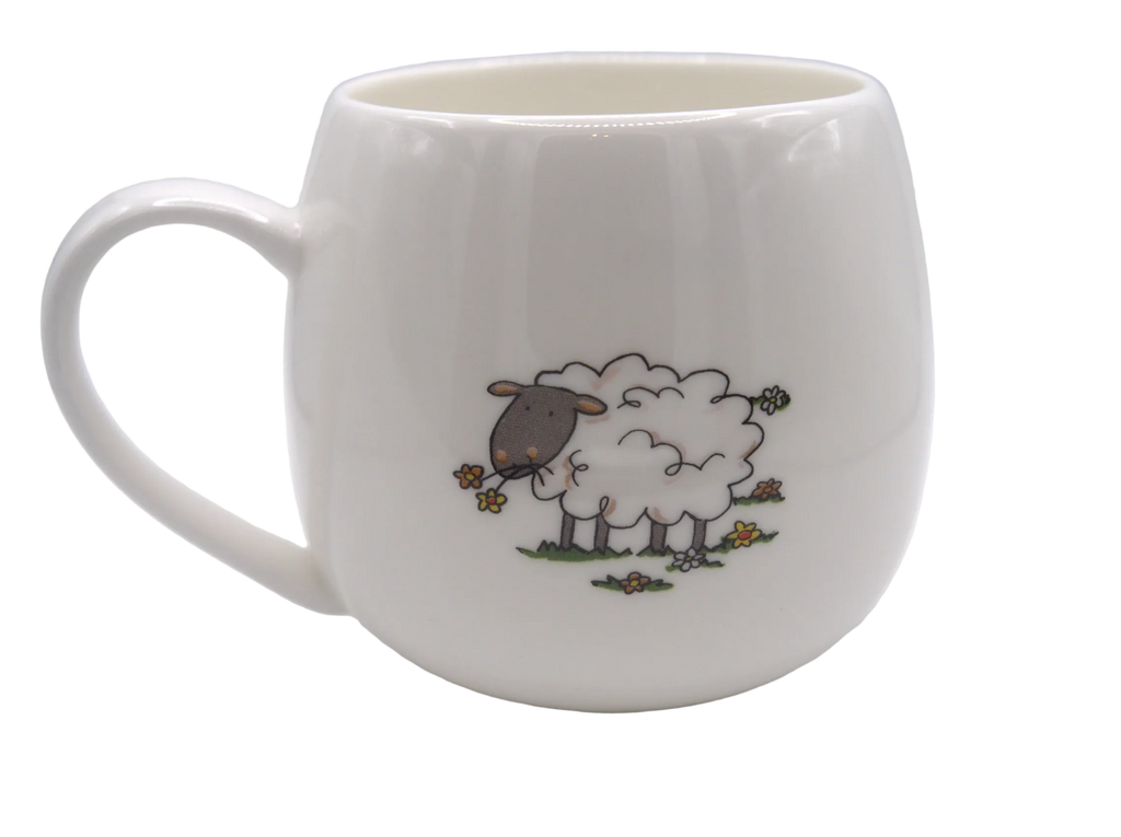 Comedy Welsh Sheep Bone China Mug