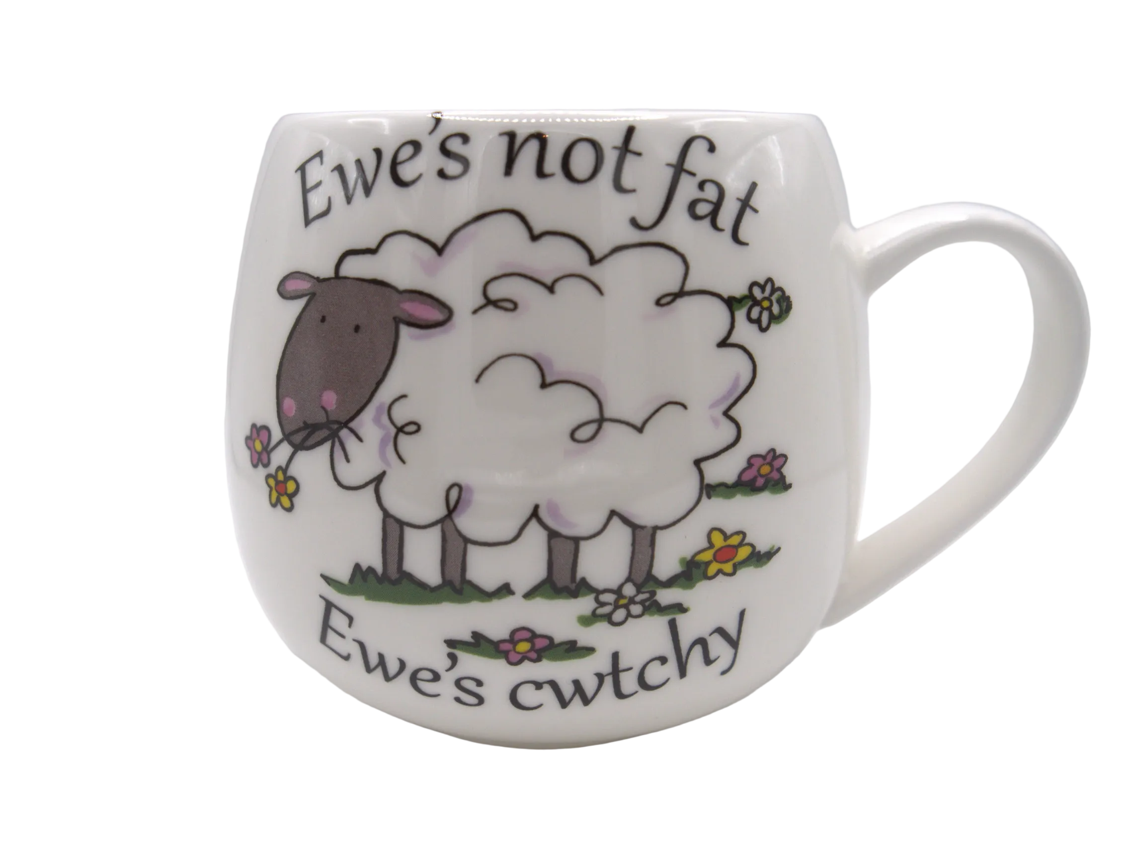 Comedy Welsh Sheep Bone China Mug
