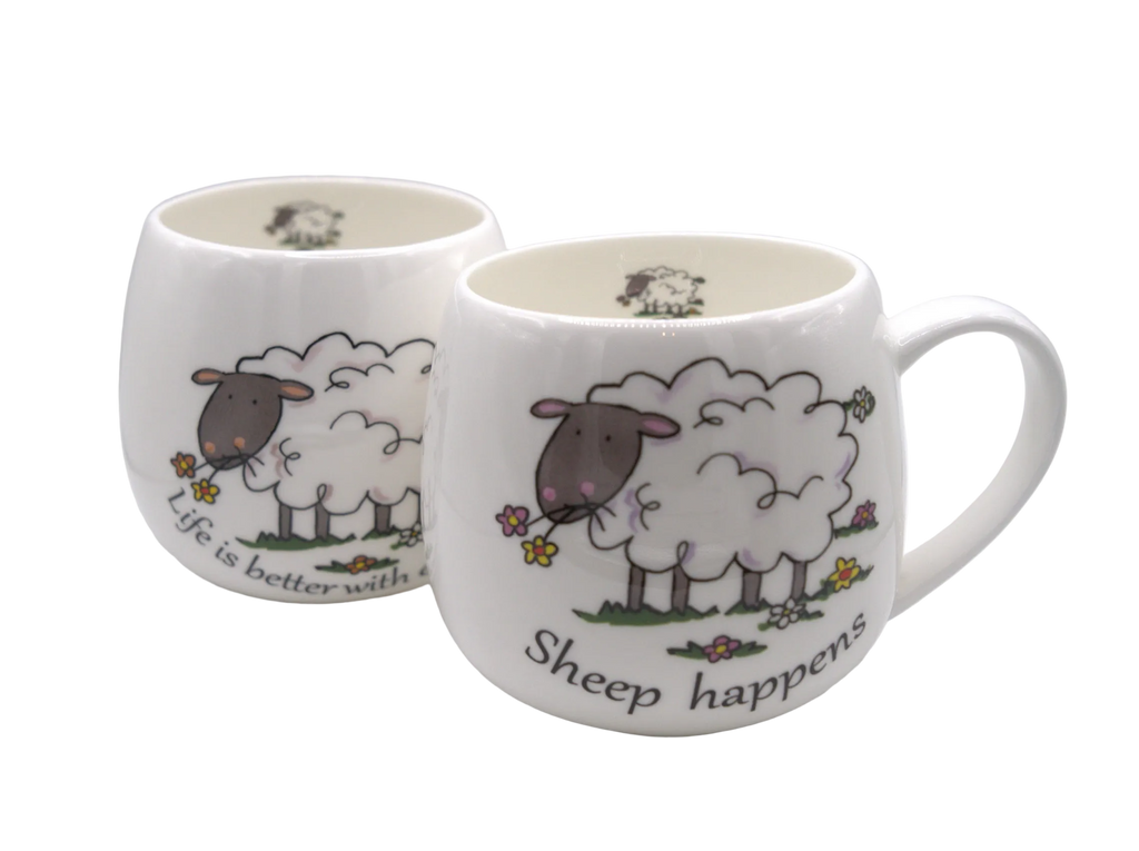 Comedy Welsh Sheep Bone China Mug