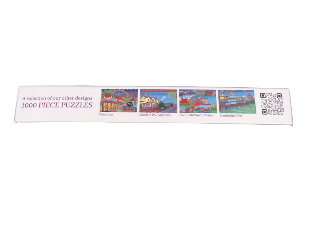 The Littler Places Welsh Cities 1000-Piece Jigsaw Puzzle