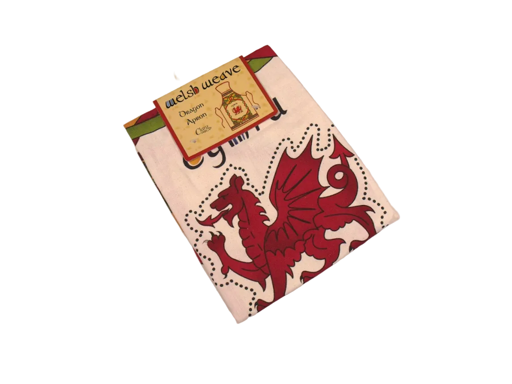 Welsh Dragon Celtic Knot Apron