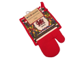Welsh Weave Dragon Oven Mitt & Pot Holder Set