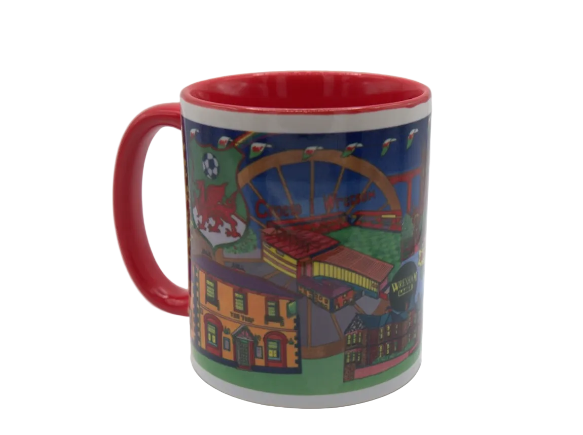 Wrexham Mug & Coaster Set