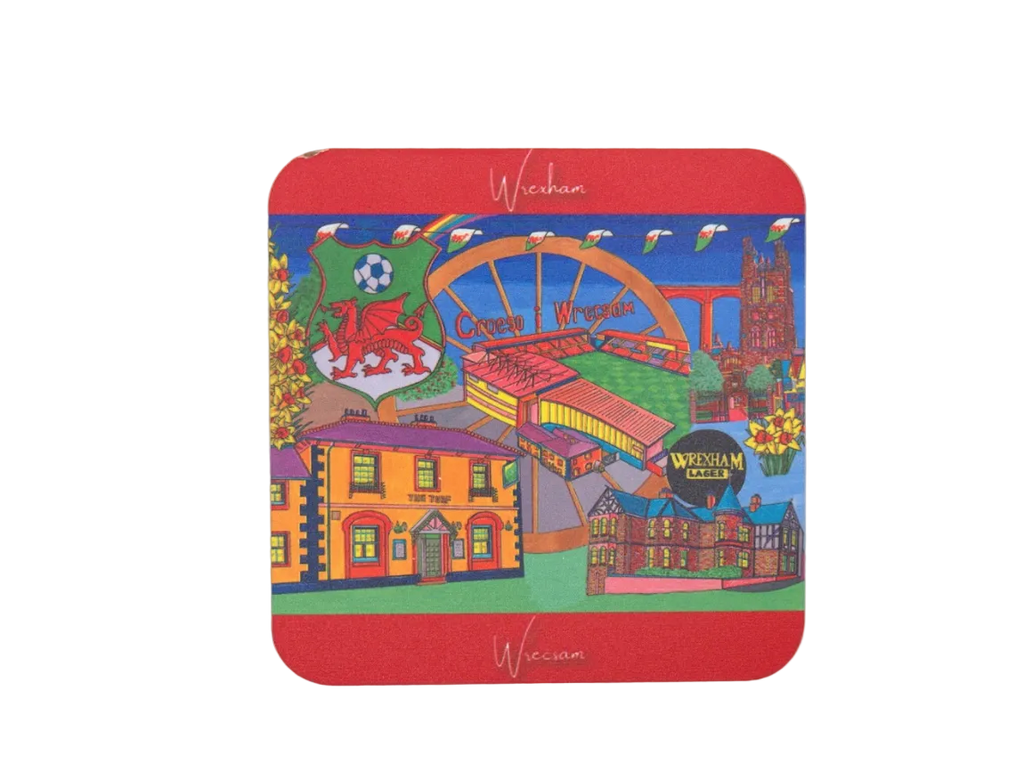 Wrexham Mug & Coaster Set