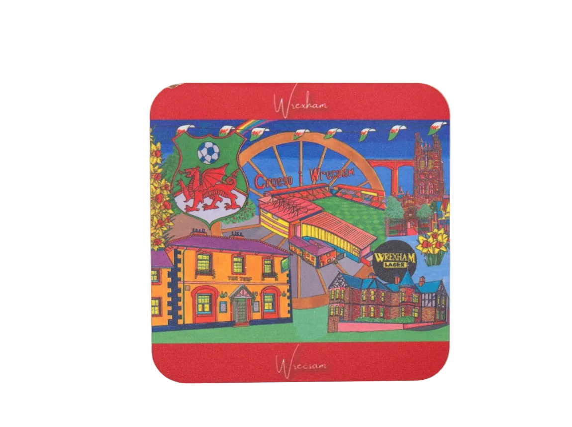 Wrexham Mug & Coaster Set