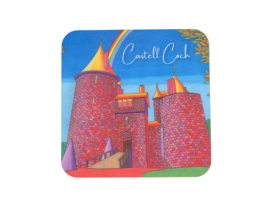 Welsh Icons Illustrated Coaster Set of 4