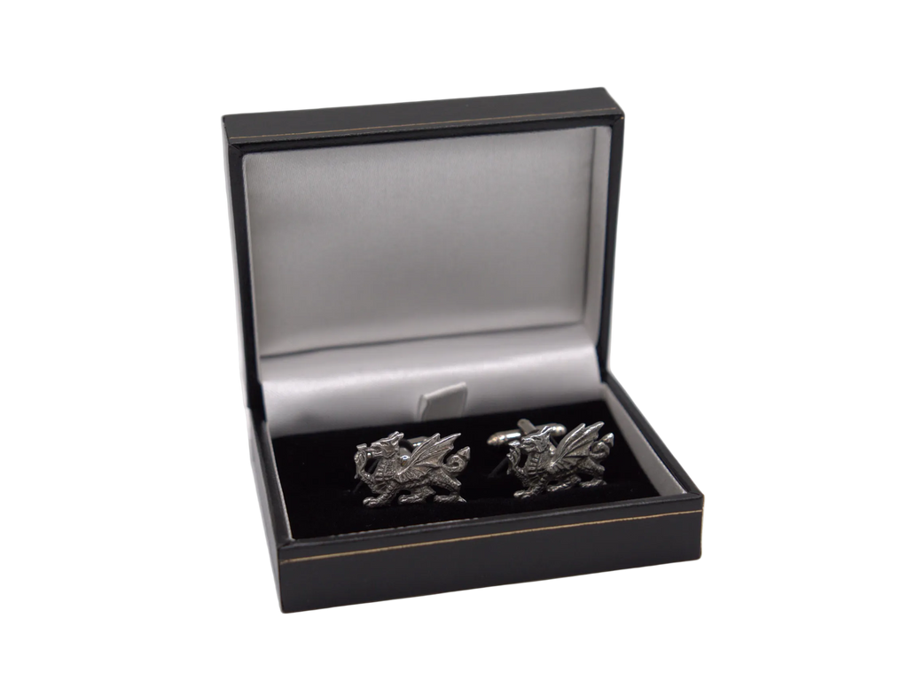 A.E Williams Pewter Dragon Cufflinks