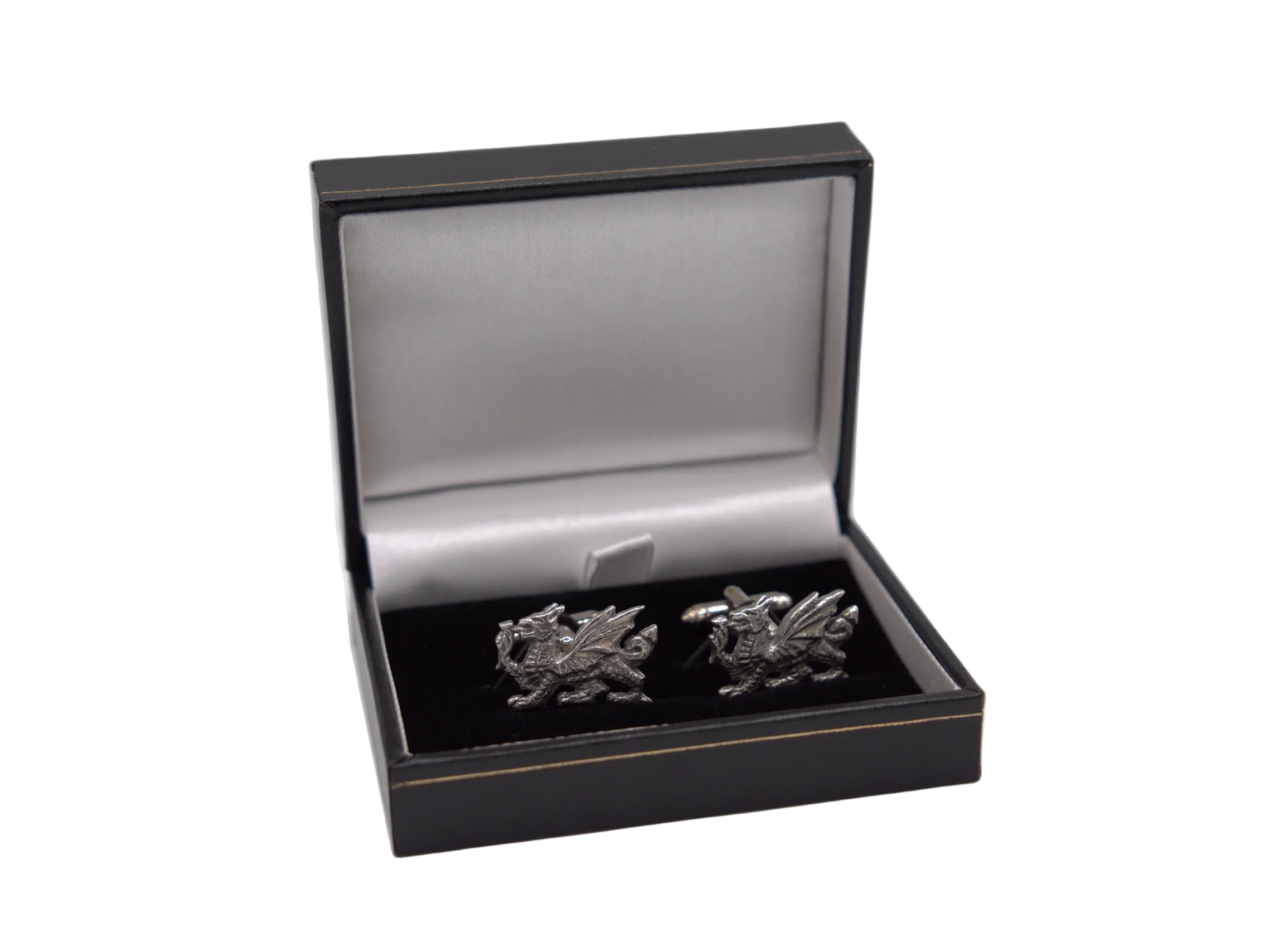 A.E Williams Pewter Dragon Cufflinks